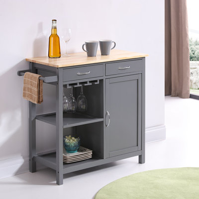 Küchenwagen & -inseln: Grau zum Verlieben | Wayfair.de